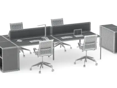 Office Module 03  3D model