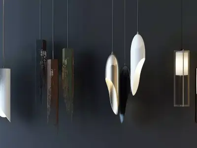 Celling light Low-poly 3D model purchase