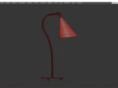 Mitzi Lupe Table Lamp Low-poly 3D model
