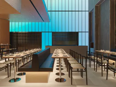 restaurant  interior 3D model