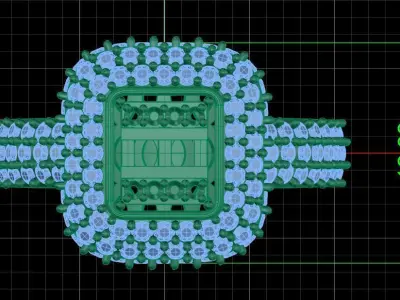 Jewelry ring 175 3D print model