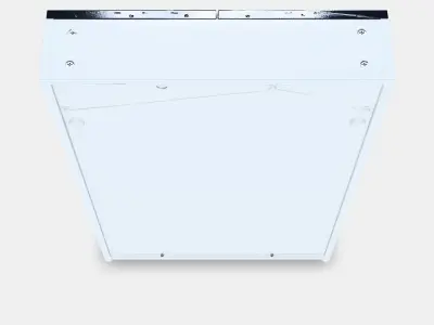 STORJORM Mirror cab 2 door-built-in lighting Low-poly 3D model