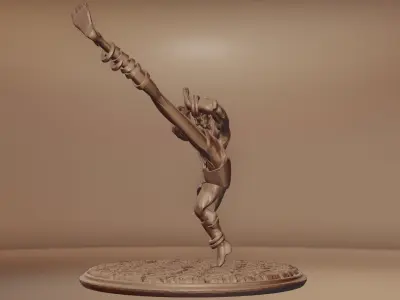 DHALSIM - STREET FIGHTER 3D print model