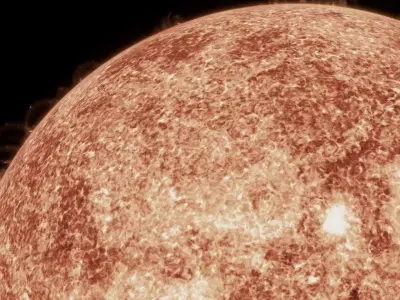 Sun 16K Photorealistic  Low-poly 3D model