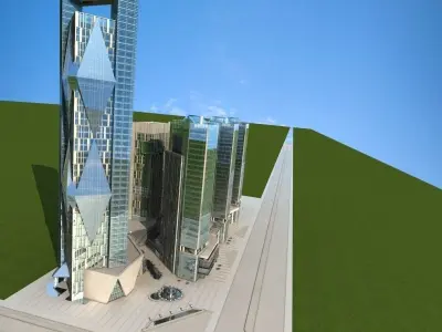 Cityscape 4 3D model