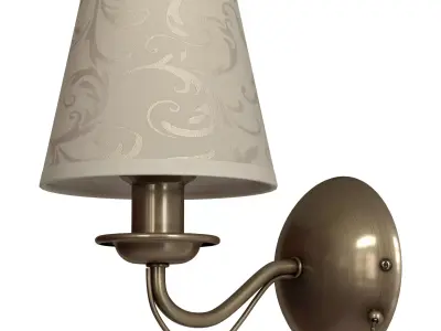 Wall lamp with switch A9368AP-1AB  3D model