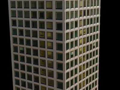 432 Park Ave - NYC Low-poly 3D model