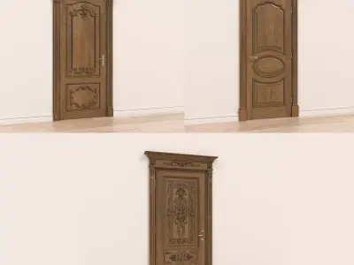 Classic Doors Collection 5 3D model