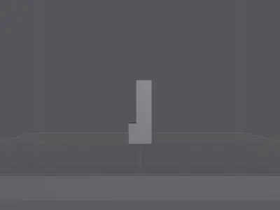 Basic bookshelf for HO scale  Free 3D print model