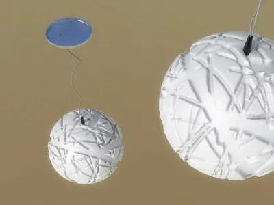 Pendant light ARTIC 3D model