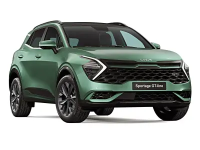 2022 Kia Sportage GT-Line 3D model