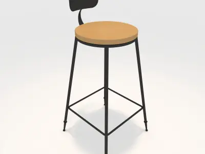 Collection Bar Stool 1 3D Model Pack
