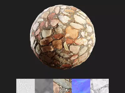 Cobbled Street Texture Texture