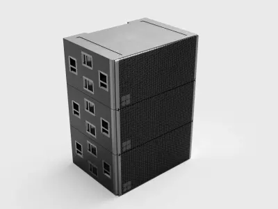 Festival - Concert Stage Model 3D model