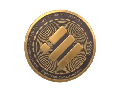 Binance USD Coin v2 002 3D model