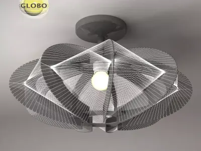 Ceiling lamp Globo lightning 2 3D model