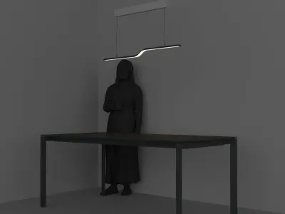 PILSKOTT LED pendant lamp Ikea 3D model