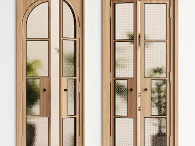 Interior door 003 3D model