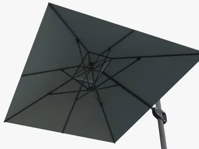 Patio Umbrella Outdoor Cantilever 3D model