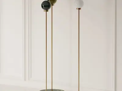 Douglas and Bec PARE Floor Lamps 3D model