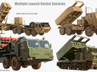  Multiple Launch Rocket Systems Collection 