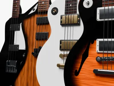  Gibson Legendary Bass Guitars bundle PBR 