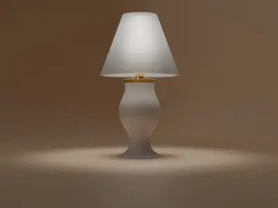 Bedside Lamp 3D model get