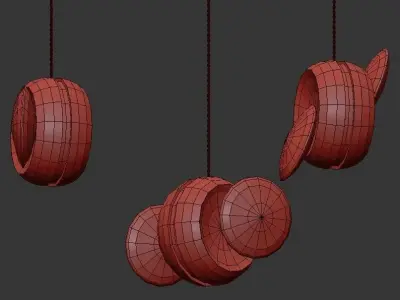 Fiss pendant 3D model