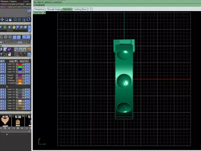 Icon Crest Gold Ring 3D print model