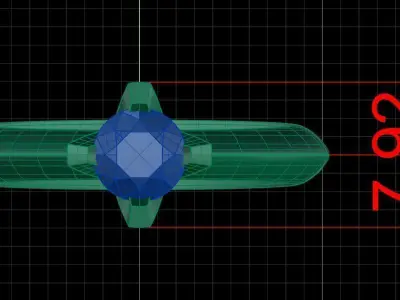 Solitaire ring  Free 3D print model