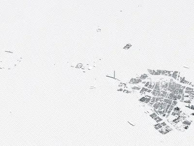 Yushan China City Landscape 3D Model 3D model