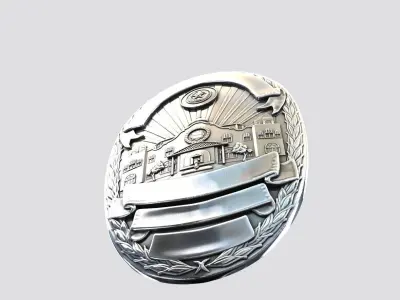 public transport icon 3D print model
