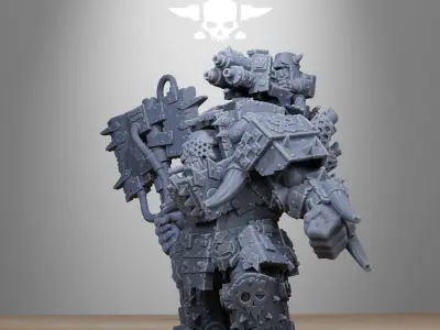 Orkaz Commander 3D print model