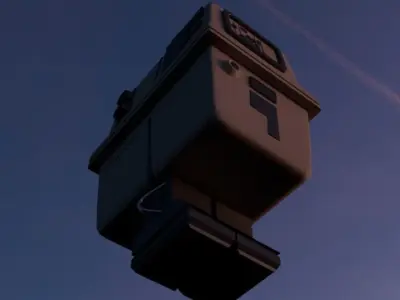 Gonk Droid 3D model