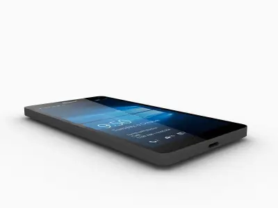 Microsoft Lumia 950 XL Black 3D model