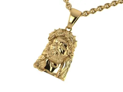 FACE JESUS CHRIST 3D print model