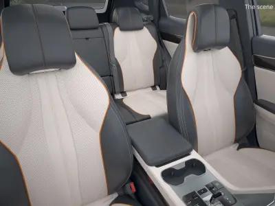  Panoramic Roof Electric SUV Black Rigged 