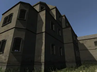 Horror Mansion Basic Version 3D model