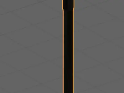 pack-lampadaire-scandinave-neon-plusieur-coloris Low-poly 3D model