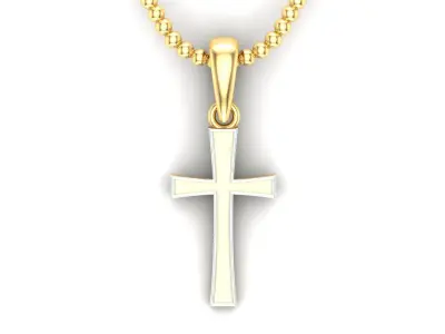 Light Gold Cross New Design  CP 7 3D print model