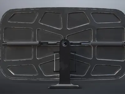 SciFi - Antenna Low-poly 3D model