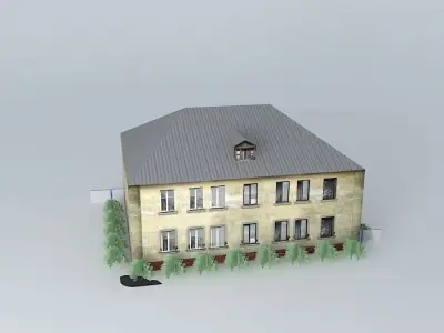 Riga Ieriku street 13 Free 3D model