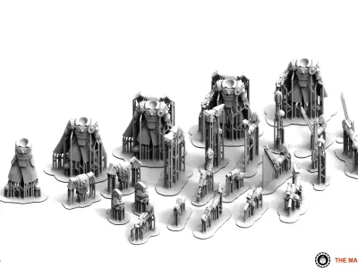 Universal Guard - Shock Commander 3D print model