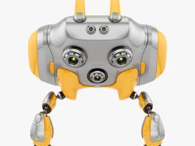 Funny Aerial CUTAN drone 3D model