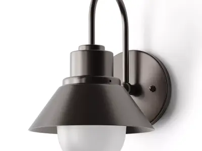 Rockport Coastal Outdoor Sconce 3D model