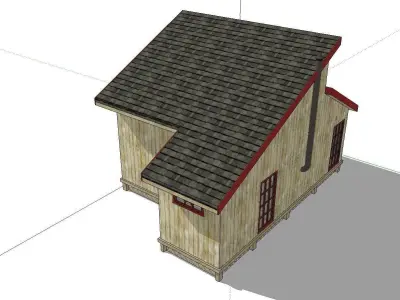 Creative Design-Holiday Cabin-078 3D model