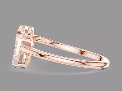  Light Diamond Ring  3D print model