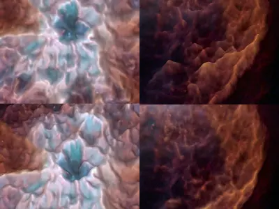 NGC 2440 3D SOFTWARE ANALYSIS 3D print model