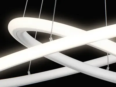 748062 Saturno Lightstar Chandelier 3D model