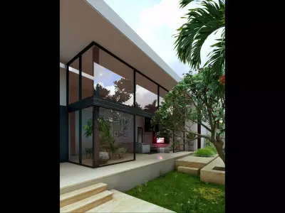 SCENE LUMION 12 5 AND ABOVE SIDE HOUSE BY YOGA4ARCH 3D model
